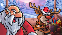Weihnachtsmann gegen Rudolf