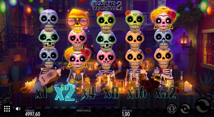 Explosives Skelett Slot 2