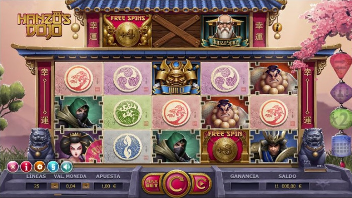 Hanzo's Dojo Spielautomaten