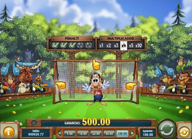 Hugo Goal Spielautomaten