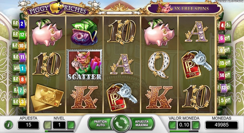 Piggy Riches Spielautomaten